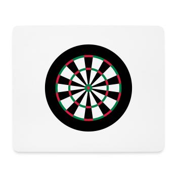 Dart Board - Mouse Pad (horizontal) - white - Front