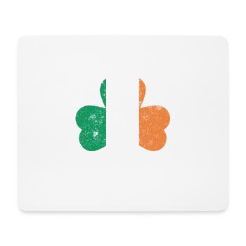 Irish shamrock - Mouse Pad (horizontal) - white - Front