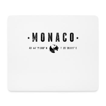 Monaco - Mouse Pad (horizontal) - white - Front