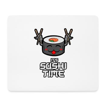 It's Shushi time - Mouse Pad (horizontal) - white - Front