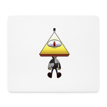 Menschliche Rechnung - Mousepad (Querformat) - Weiß - Vorne