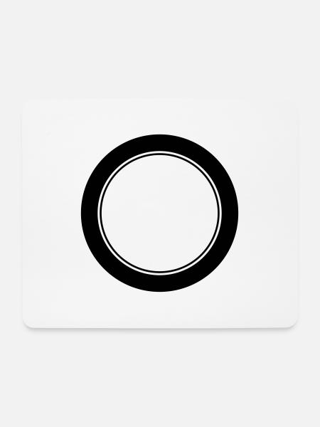 Logo // Jubiläum Emblem // Mannschaft // Verein - Mousepad (Querformat) - Weiß