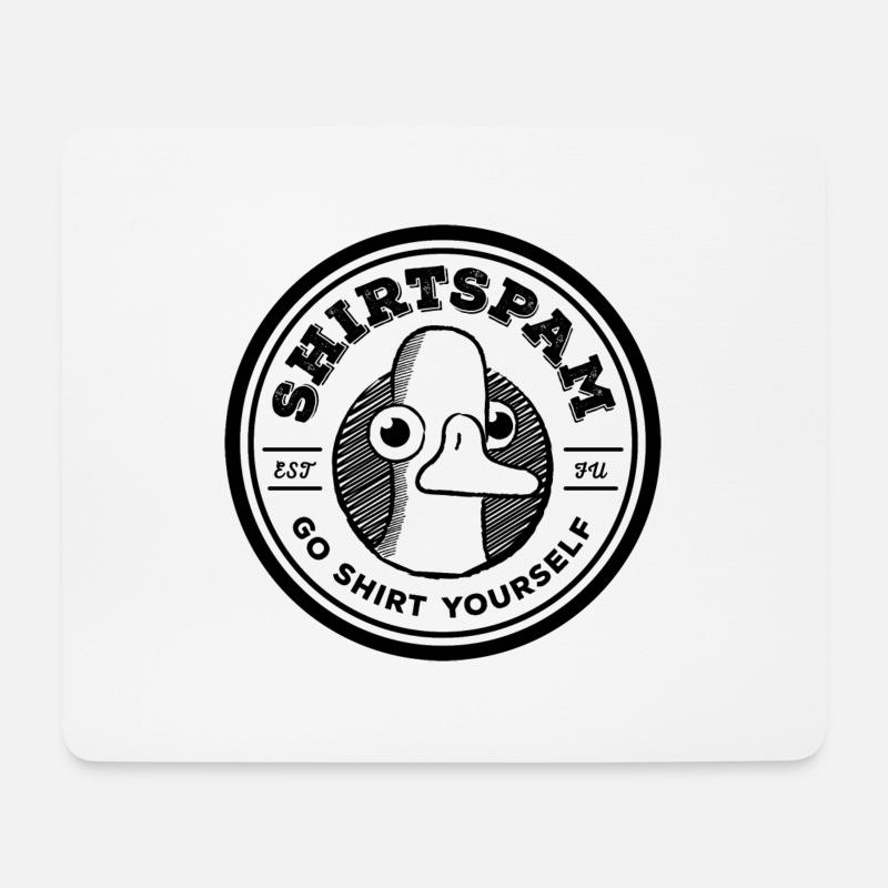 Shirtspam - Ente gut alles gut  - Mousepad (Querformat) - Weiß