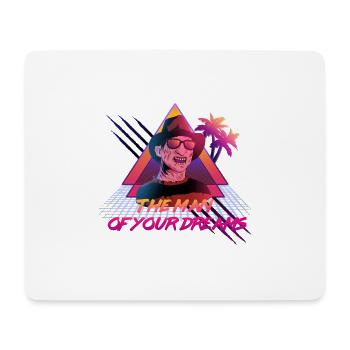 Der Mann deiner Träume - Mousepad (Querformat) - Weiß - Vorne