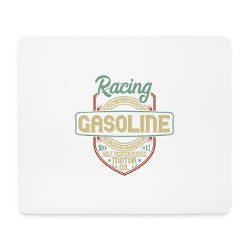 RASING-BENZIN - Mousepad (Querformat) - Weiß - Vorne