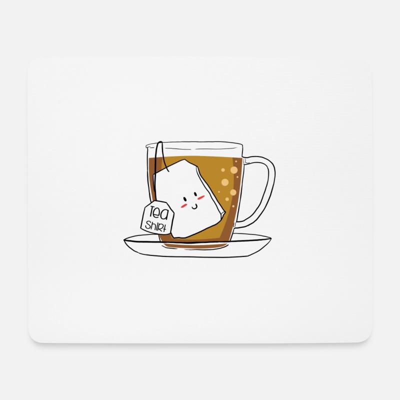 tea - Mouse Pad (horizontal) - white
