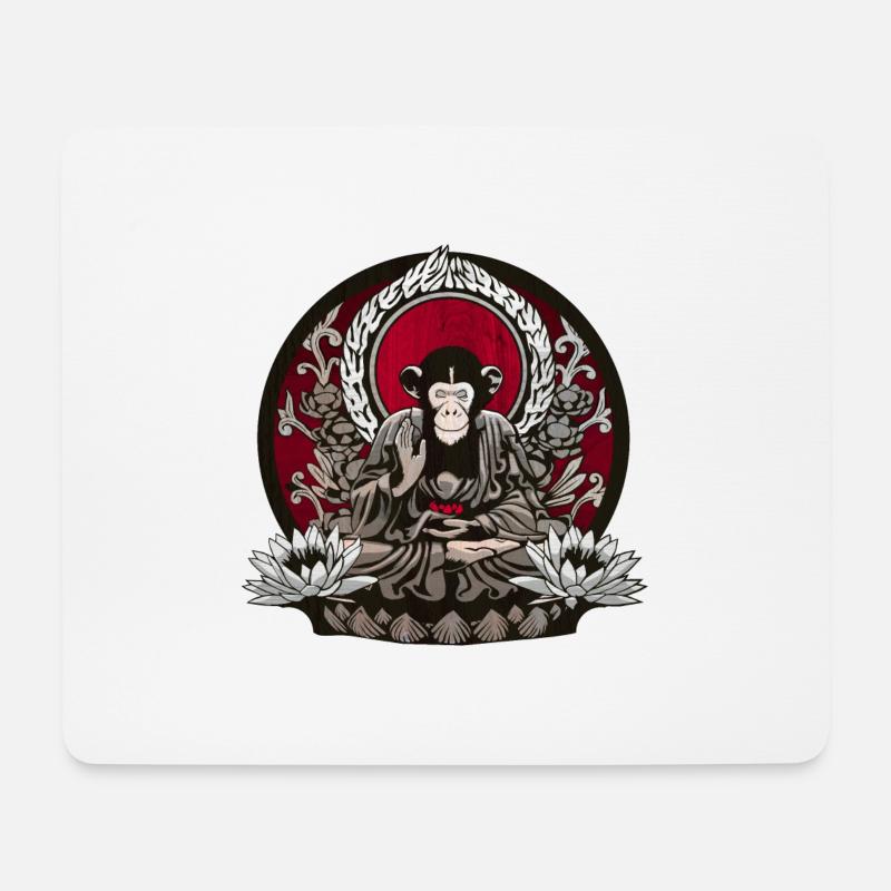 Zen Sapience - Mouse Pad (horizontal) - white