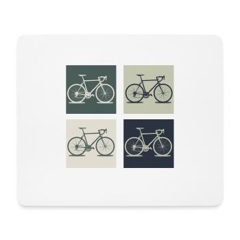 bicycle - Mouse Pad (horizontal) - white - Front