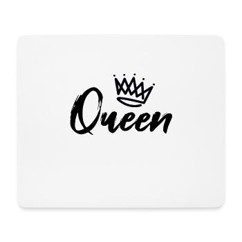 Partnerlook Paar Queen - Mousepad (Querformat) - Weiß - Vorne