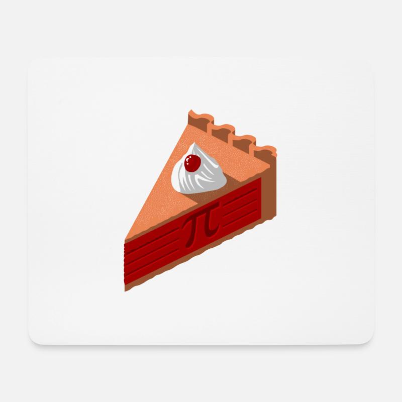 Einfach wie Pi - Mousepad (Querformat) - Weiß