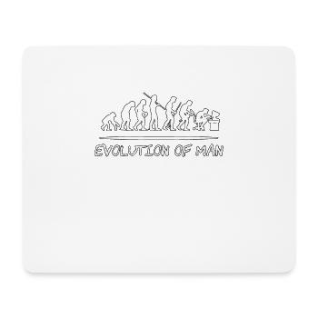 Gamers gambling - Mouse Pad (horizontal) - white - Front