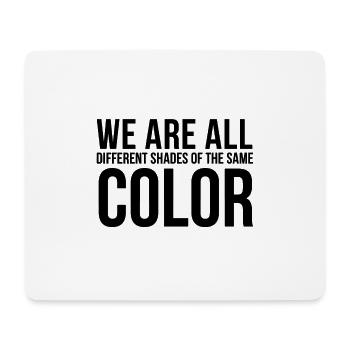 Antifa Shirt Statement against Nazis Gift Idea - Mouse Pad (horizontal) - white - Front
