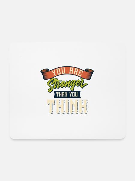 Jayden-Stil - Mousepad (Querformat) - Weiß