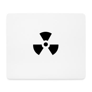 radioaktives Symbol - Mousepad (Querformat) - Weiß - Vorne