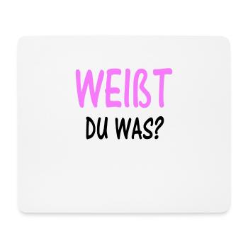 you know what? Big sister gift - Mouse Pad (horizontal) - white - Front