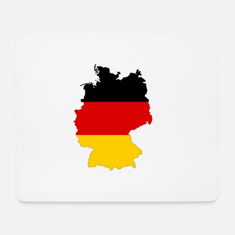 Germany - Mouse Pad (horizontal) - white