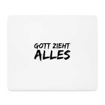 Ketamin Ziehen | Teile Druffi Drogen Geschenkideen - Mousepad (Querformat) - Weiß - Vorne