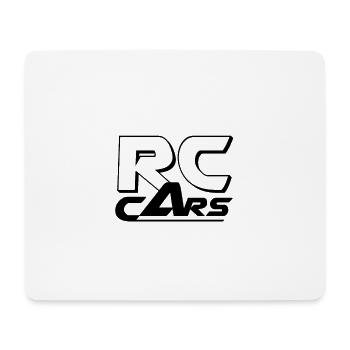 RC Cars - Mousepad (Querformat) - Weiß - Vorne