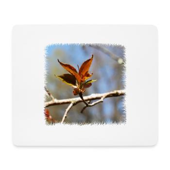 nature - Tapis de souris (format paysage) - blanc - Devant