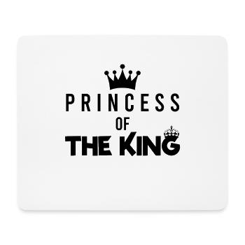 Princess Of The King Daughter Dad Dad T-Shirt - Mouse Pad (horizontal) - white - Front