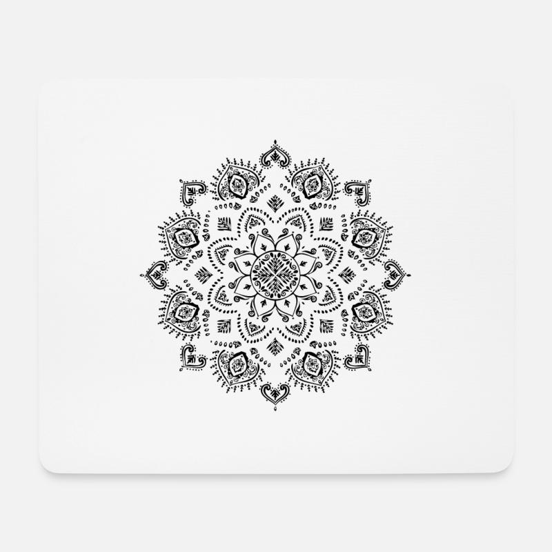 Mandala - Mouse Pad (horizontal) - white