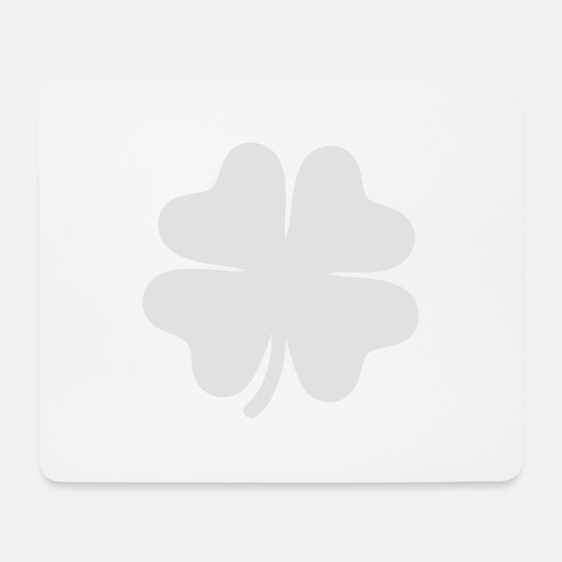 Shamrock - Mousepad (Querformat) - Weiß