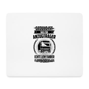 Camionneurs | Camion trucker T-shirts cadeaux - Tapis de souris (format paysage) - blanc - Devant