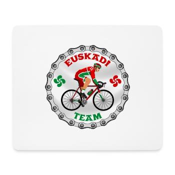 Cyclisme Basque 2 - Tapis de souris (format paysage) - blanc - Devant