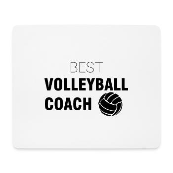 Bester Volleyball Trainer | Sport Coach Geschenke - Mousepad (Querformat) - Weiß - Vorne