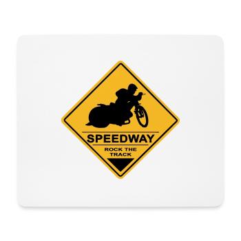 Speedway - Mousepad (Querformat) - Weiß - Vorne