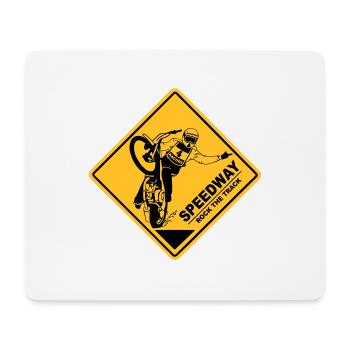 Speedway - Mousepad (Querformat) - Weiß - Vorne