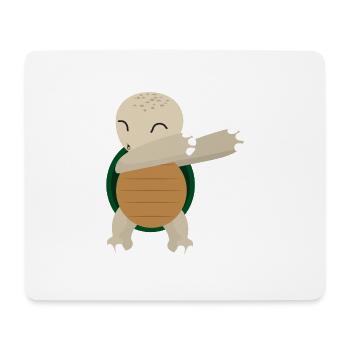 Dabbing Dabbing Sea Turtle - Gift Idea - Mouse Pad (horizontal) - white - Front