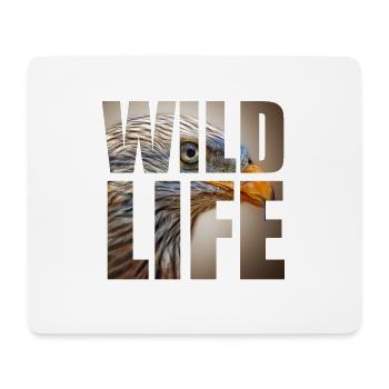 Wildlife Wilderness Bird of Prey Milan Picture Nature - Mouse Pad (horizontal) - white - Front