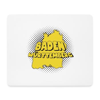Baden-Württemberg Baden Württemberg Bawü Ländle - Mousepad (Querformat) - Weiß - Vorne
