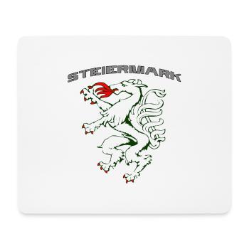 Steiermark - Mousepad (Querformat) - Weiß - Vorne