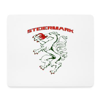 Steiermark - Mousepad (Querformat) - Weiß - Vorne