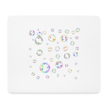 Seifenblasen - Mousepad (Querformat) - Weiß - Vorne