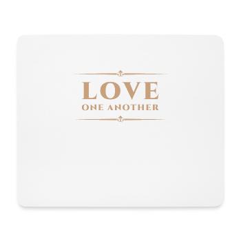 Jesus is Lord, Saves, Christus, Glaube, Bibel, God - Mousepad (Querformat) - Weiß - Vorne
