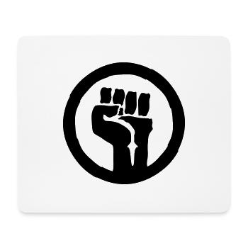Revolution - Mousepad (Querformat) - Weiß - Vorne