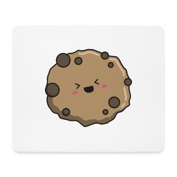 Biscuit kawaii - Mouse Pad (horizontal) - white - Front