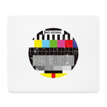 Image d’essai Rétro Vintage - Tapis de souris (format paysage) - blanc - Devant