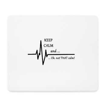 Cooler Spruch für Pflegekräfte - Mousepad (Querformat) - Weiß - Vorne