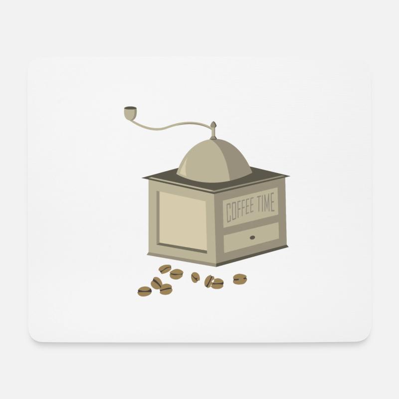 Coffee time - Mouse Pad (horizontal) - white