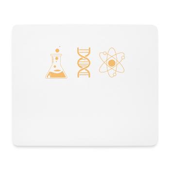 Biology molecule microscope DNA natural science - Mouse Pad (horizontal) - white - Front