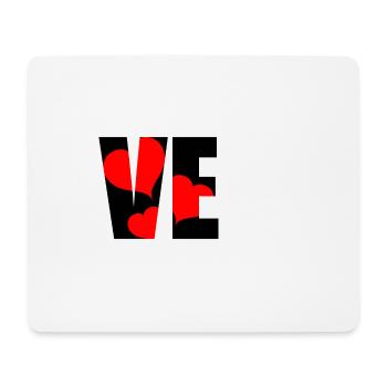 Chers couples - Tapis de souris (format paysage) - blanc - Devant