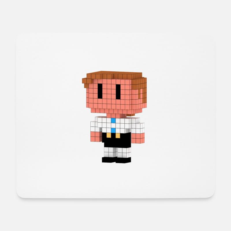 Pirate - Mousepad (Querformat) - Weiß