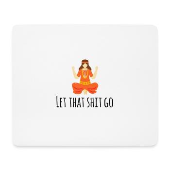 Yoga Namaste | Fitness Pilates Training Gifts - Mouse Pad (horizontal) - white - Front
