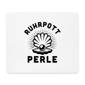 Ruhrpott Perle - Mousepad (Querformat) - Weiß - Vorne