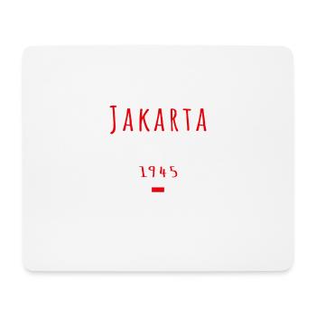 Jakarta Indonesia Jakarta indonesia Hoodie Gifts - Mouse Pad (horizontal) - white - Front