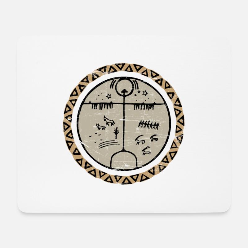 Kamdavulu Tengei - Mousepad (Querformat) - Weiß